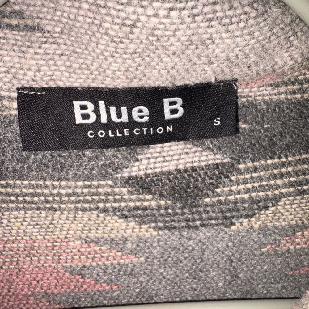 Blue B Aztec Pattern Jacket - image 4